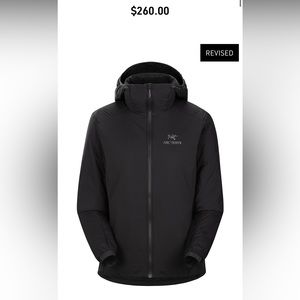 Black Arc’teryx Insulated Jacket